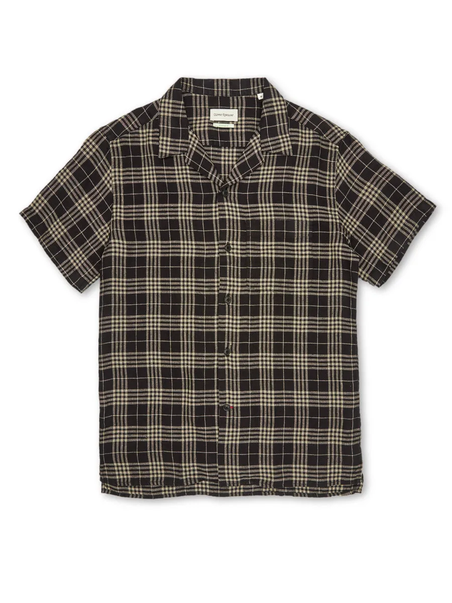 Havana Short Sleeve Shirt Finlay Black