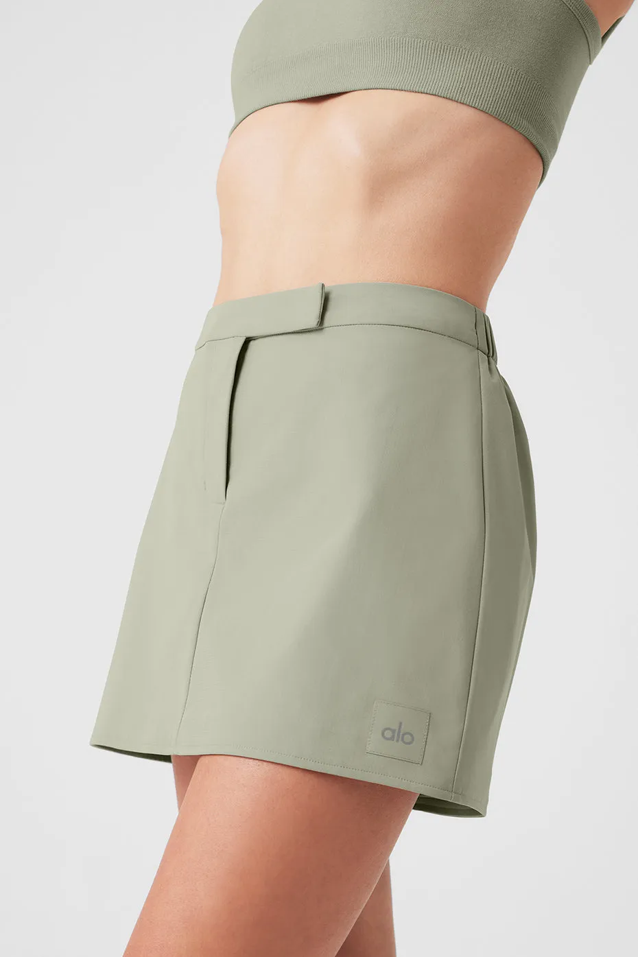 High Speed Mini Skirt - Limestone