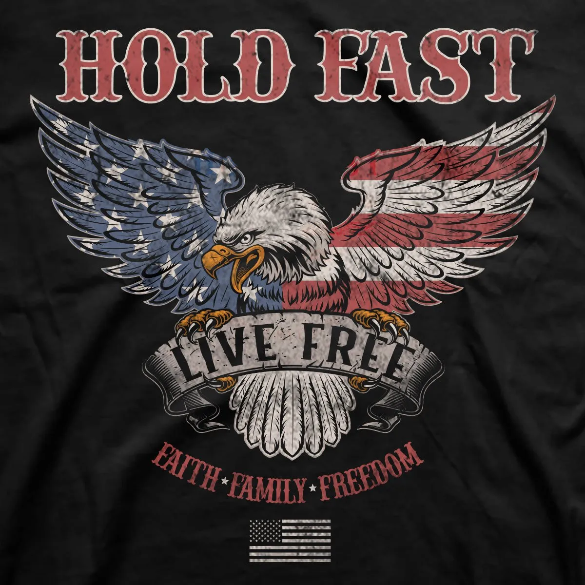 Hold Fast Live Free T-Shirt