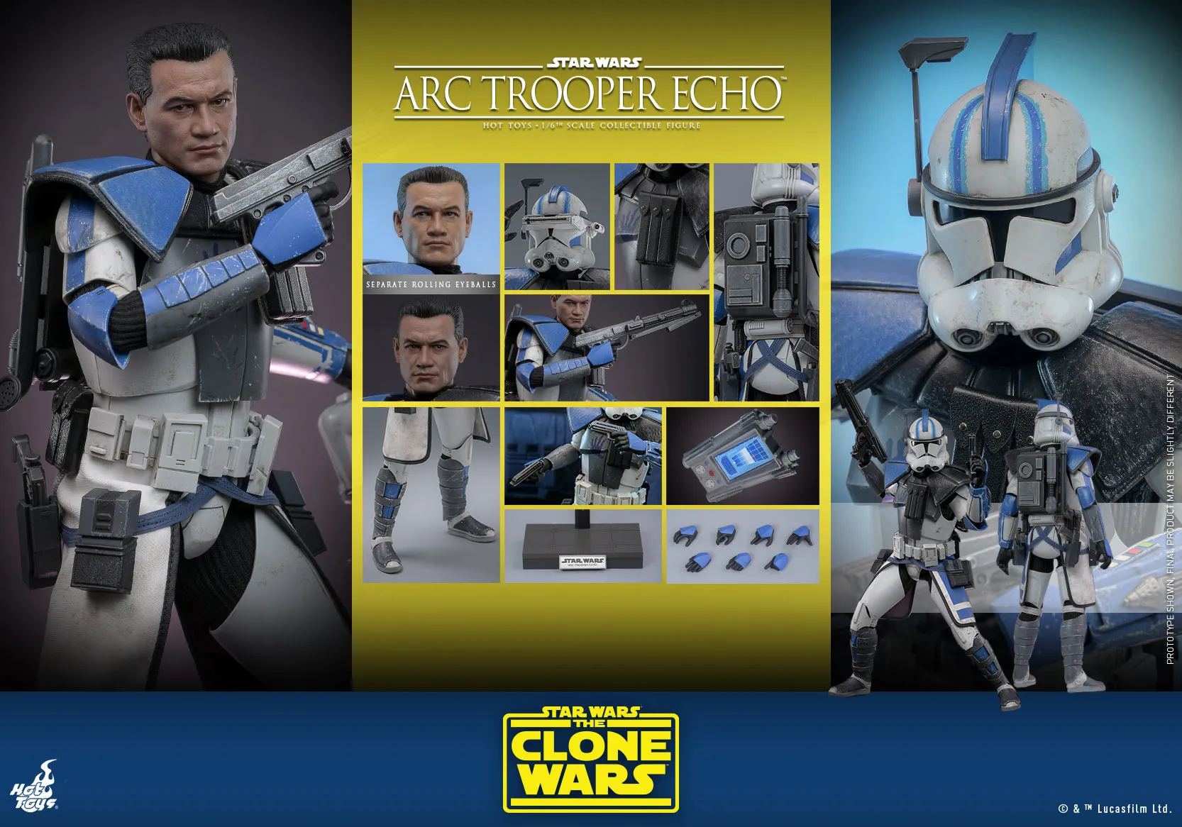 Hot Toys Arc Trooper Echo *Pre-order