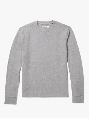 Hudson Waffle Crew | Heather Grey