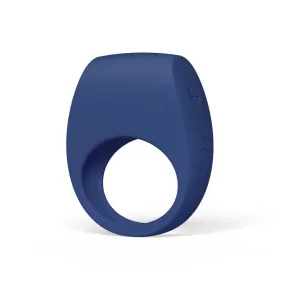 Lelo Tor 3 Silicone Blue Rechargeable Vibrating Cock Ring