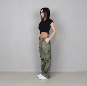 LIGHT CAMO CARGO PANTS