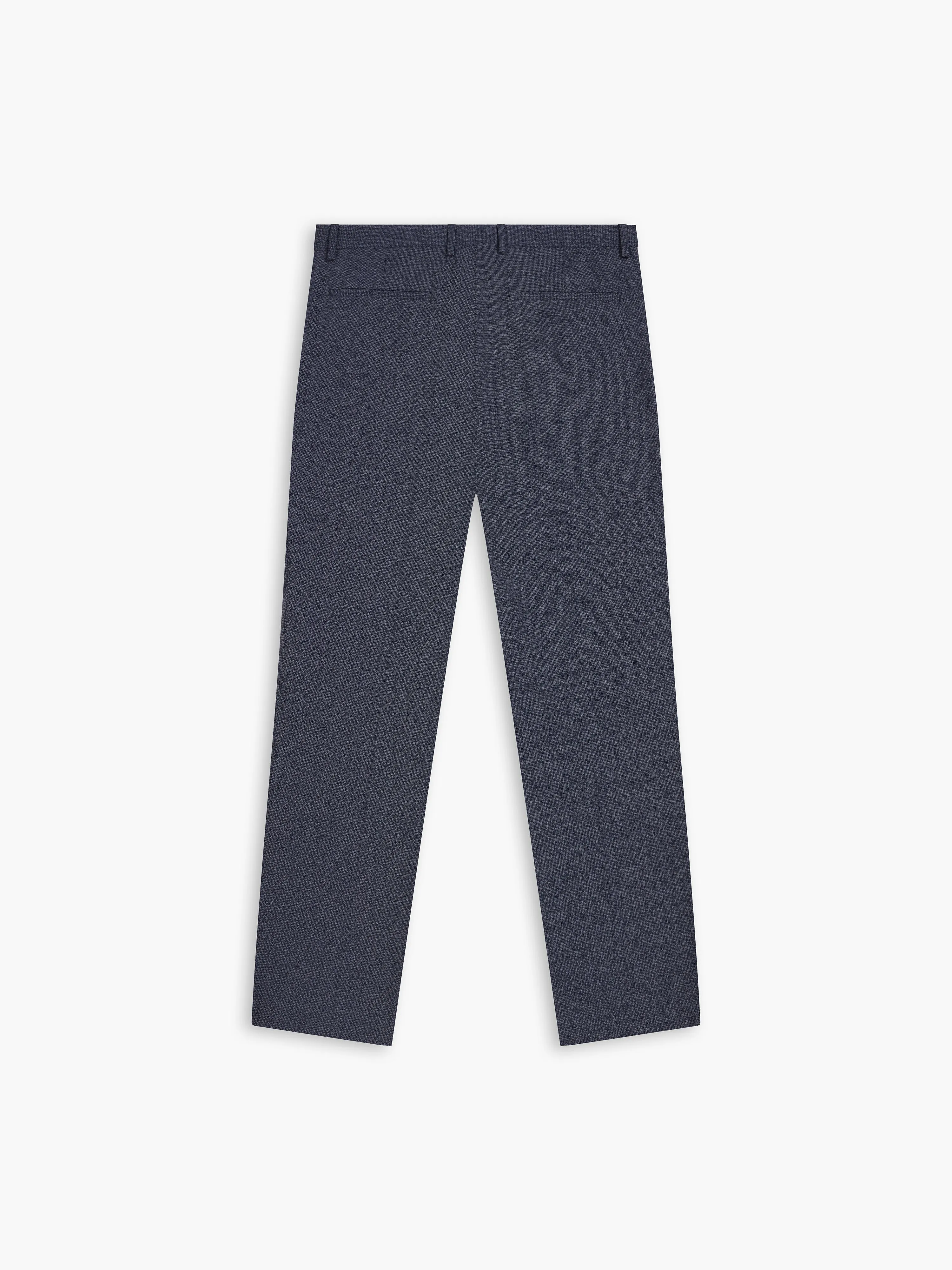 Lovell Infinity Slim Fit Blue Semi Plain Trousers