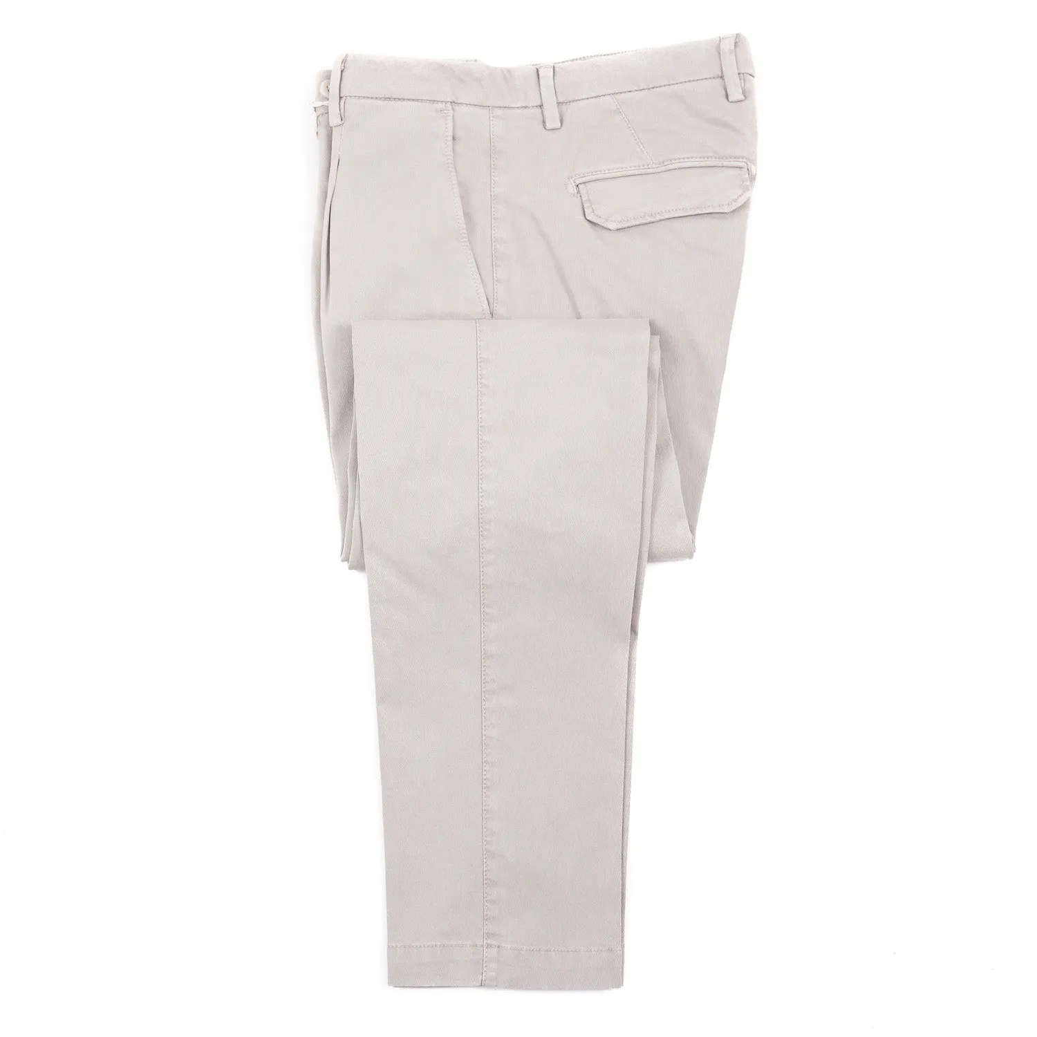 Luigi Borrelli Cotton Pants with Cargo Pockets