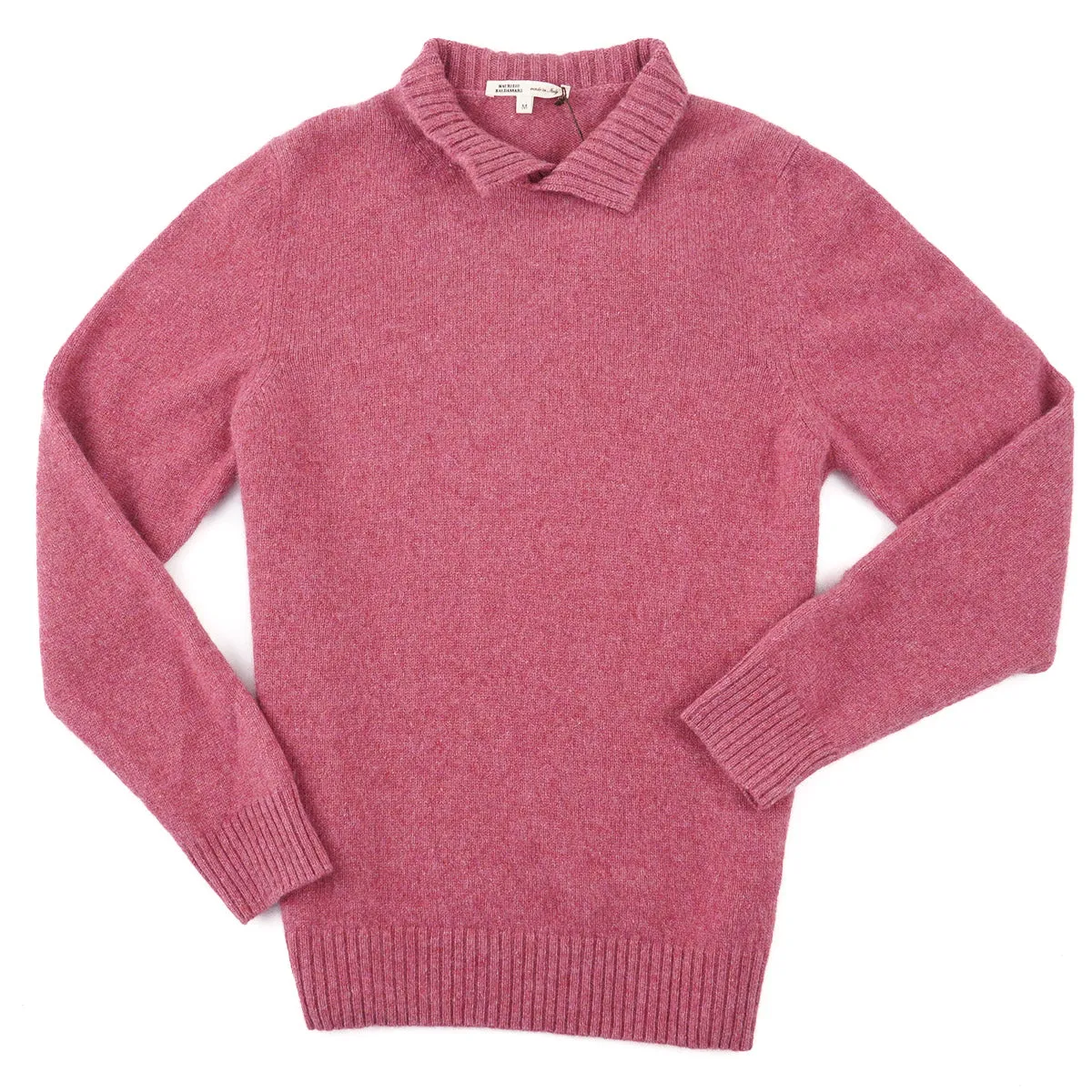 Maurizio Baldassari Cashmere Open Turtleneck Sweater