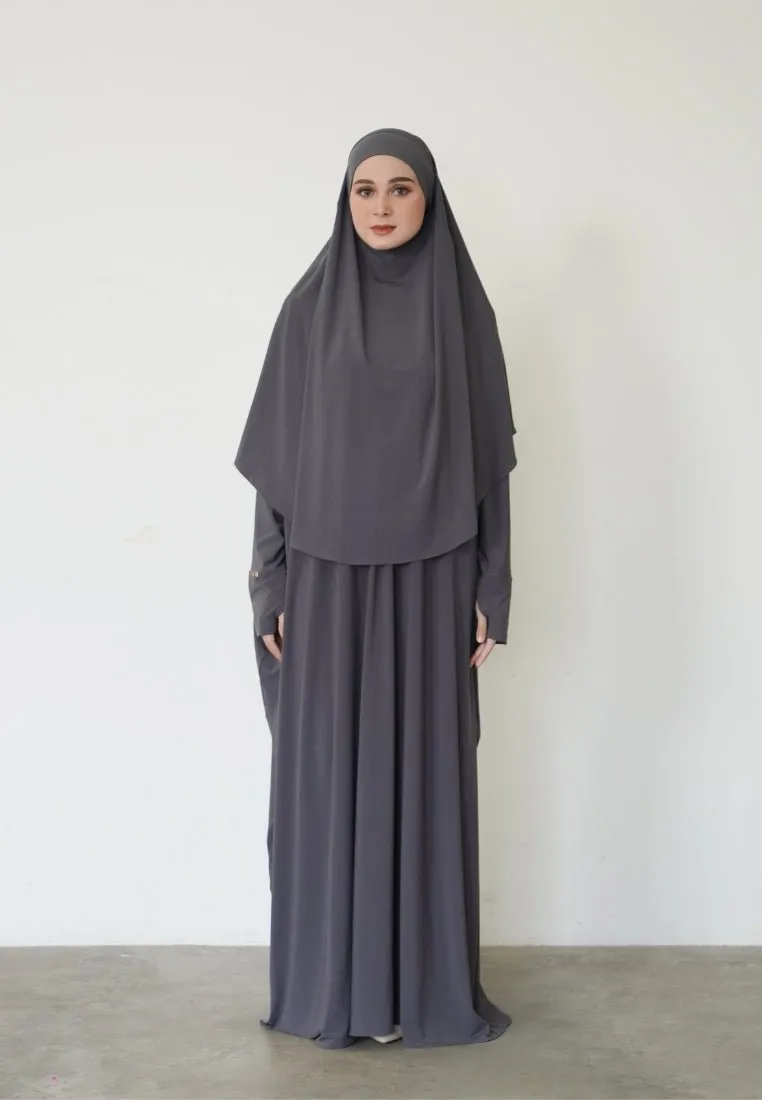 Mecca Dress   Khimar (SET)