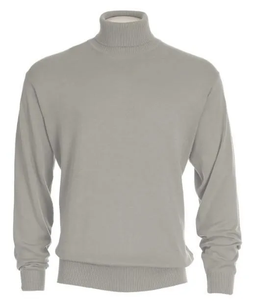 Men's Turtleneck Sweater color Gray