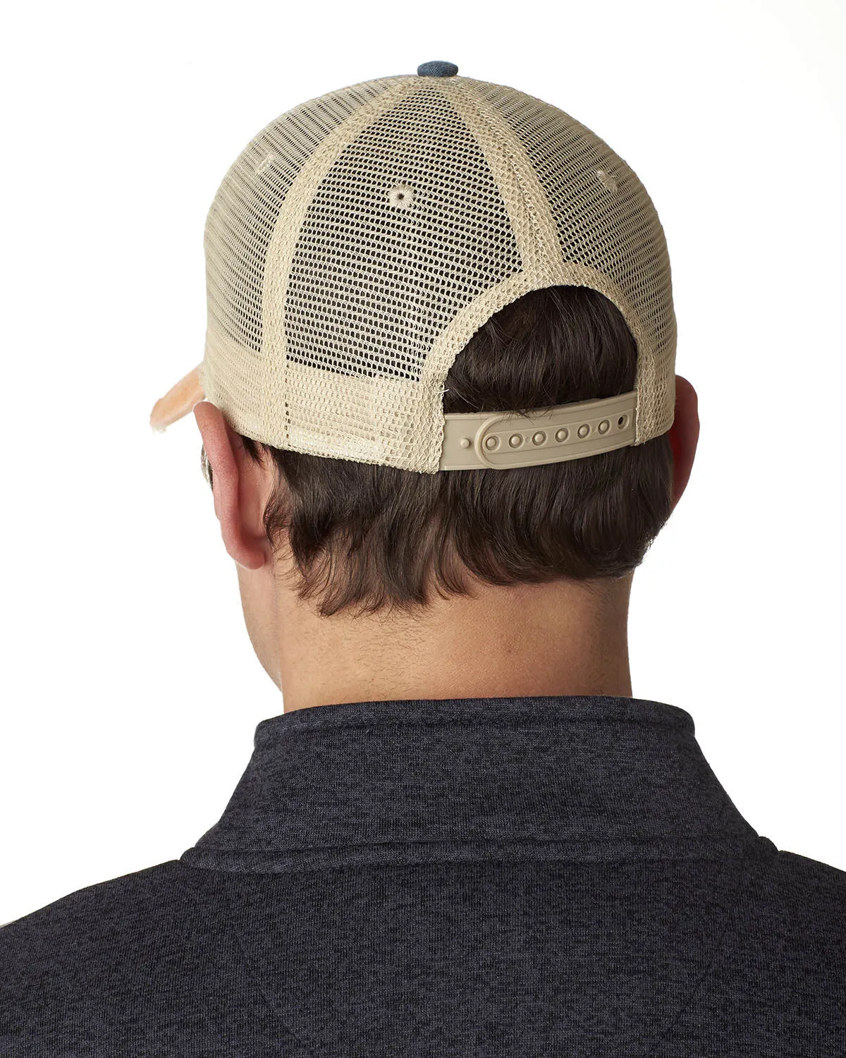 Mississippi Hat - Distressed Snapback Trucker Hat - Mississippi Arrow Compass