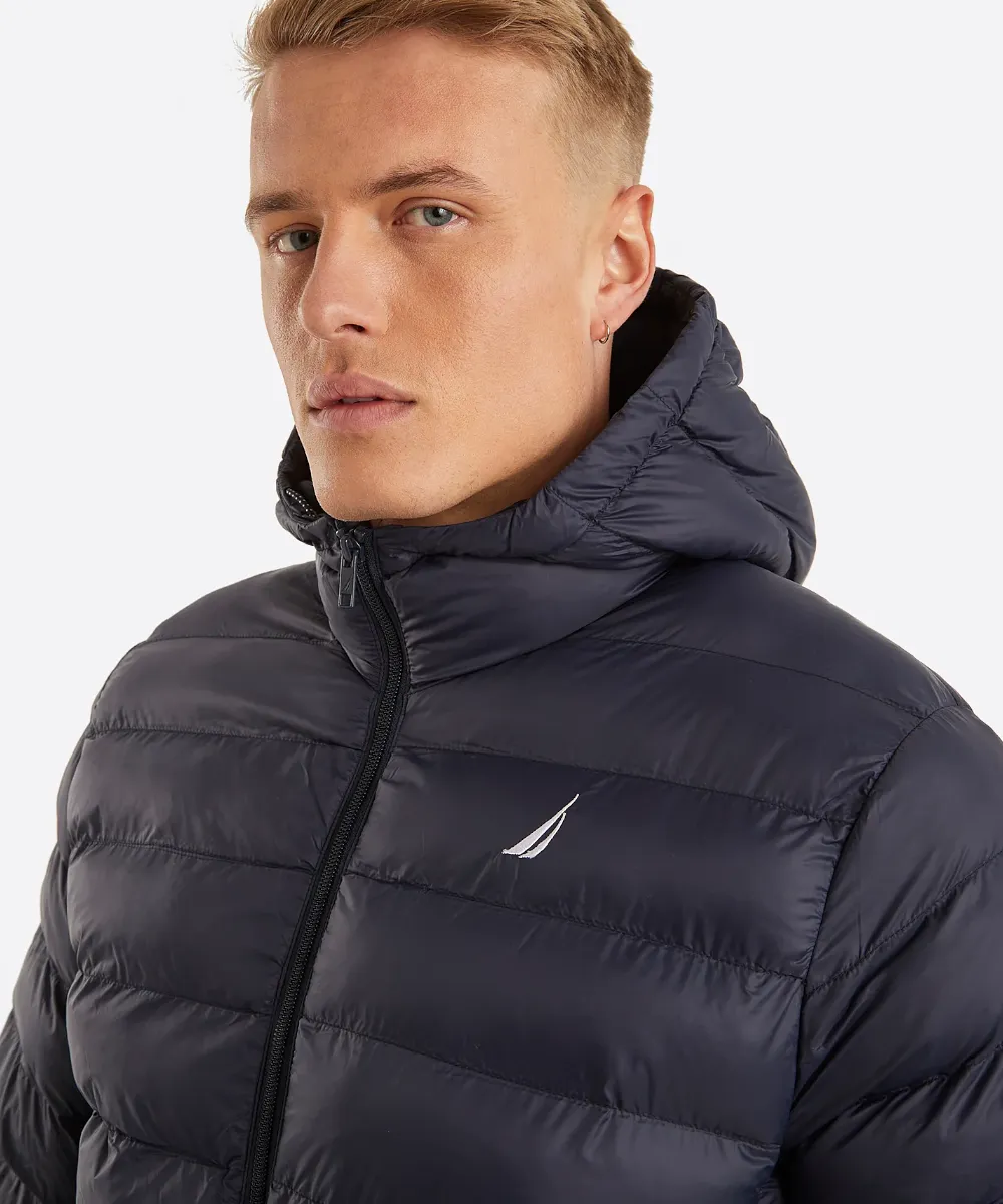 Nautica Zion Padded Puffer Jacket (Dark Navy)