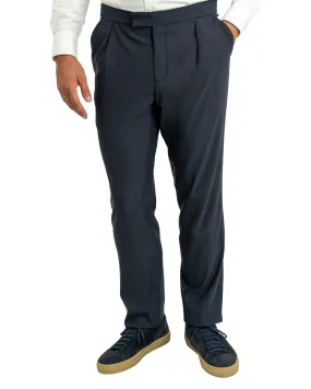 Navy Ultra Comfort Stretch Trousers