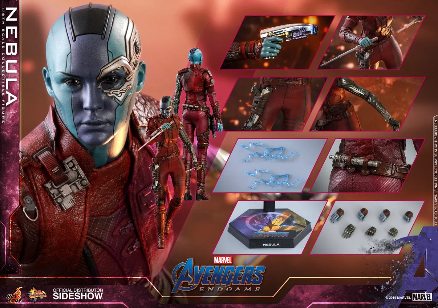 Nebula Marvel Avengers: Endgame Sixth Scale Figure