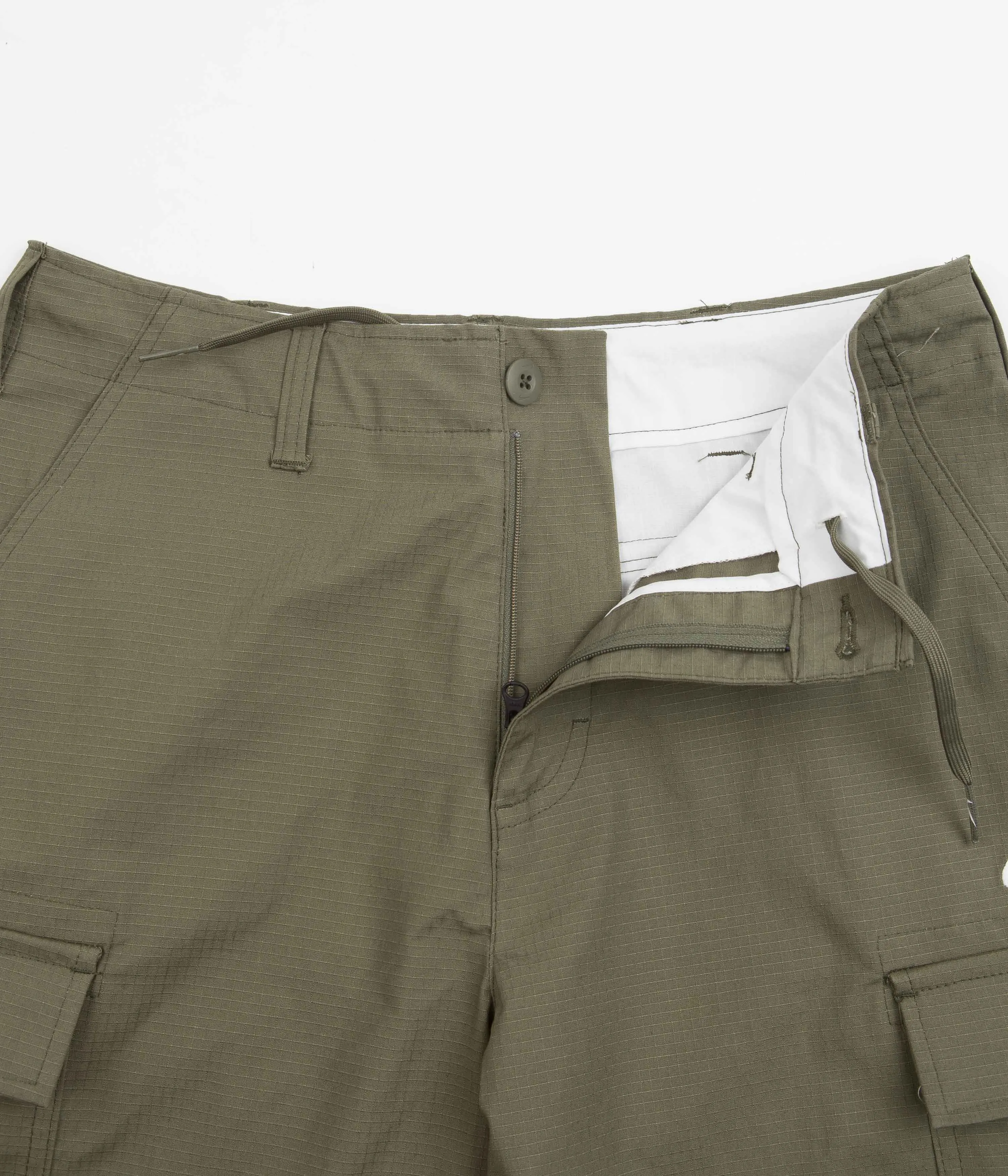 Nike SB Cargo Shorts - Medium Olive / White