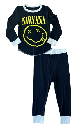 Nirvana Black Smiley Thermal Set