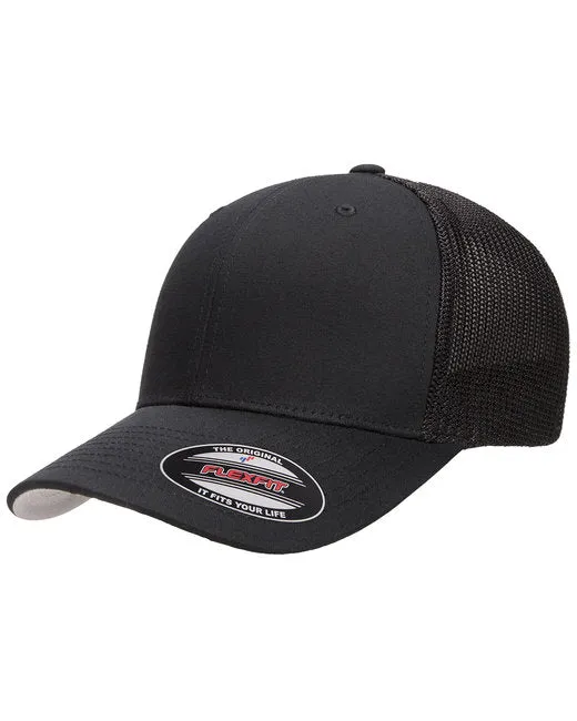 No Braggin' Til You're Draggin Leather Patch Trucker Hat for Hunting Lovers