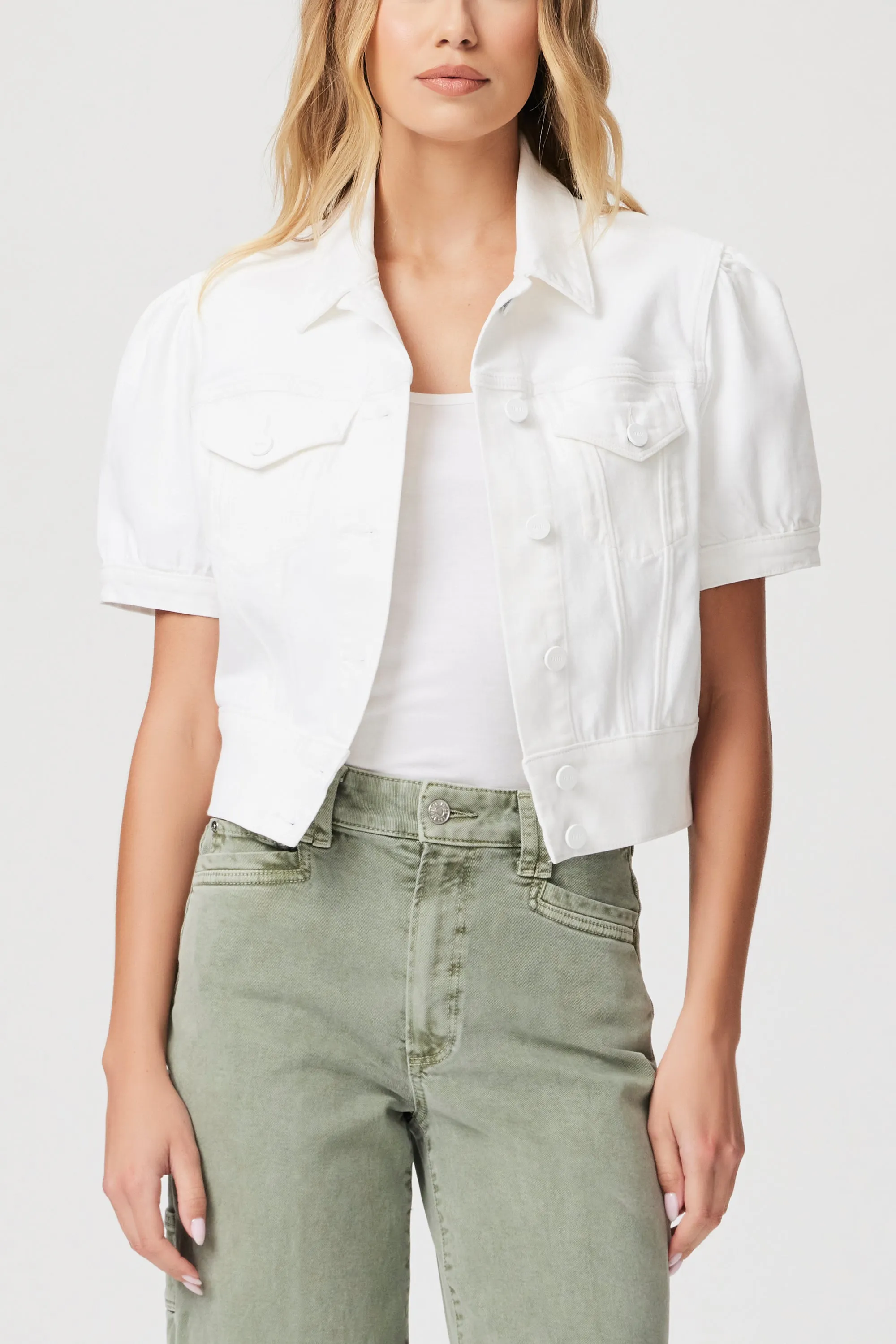 Paige Premium Denim - Kendra Jacket in Crisp White