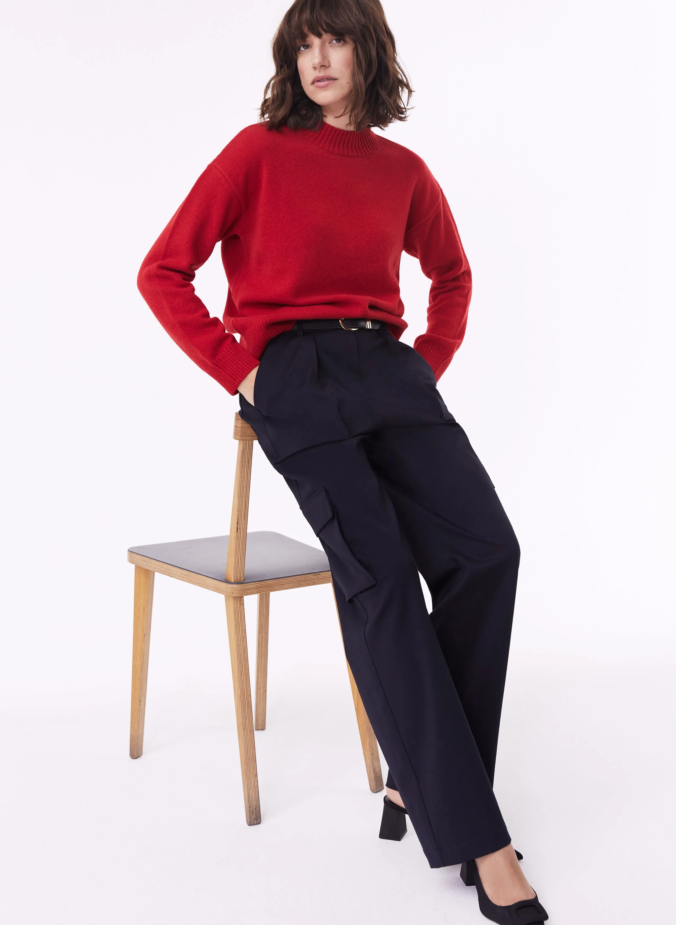 Patricia Newlife & Wool Blend Trousers