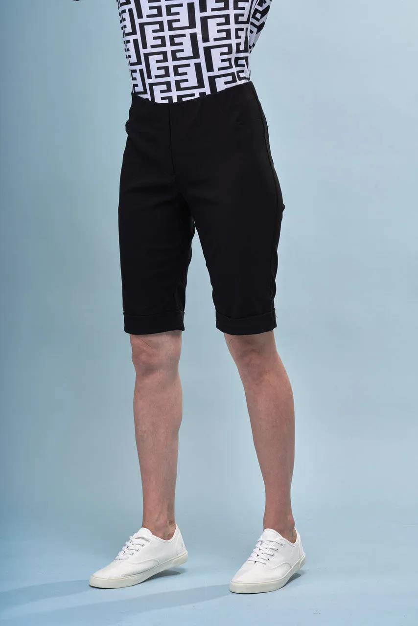 Plain Knee Shorts