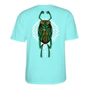 Powell Peralta Mike Vallely Bug T-Shirt Celadon