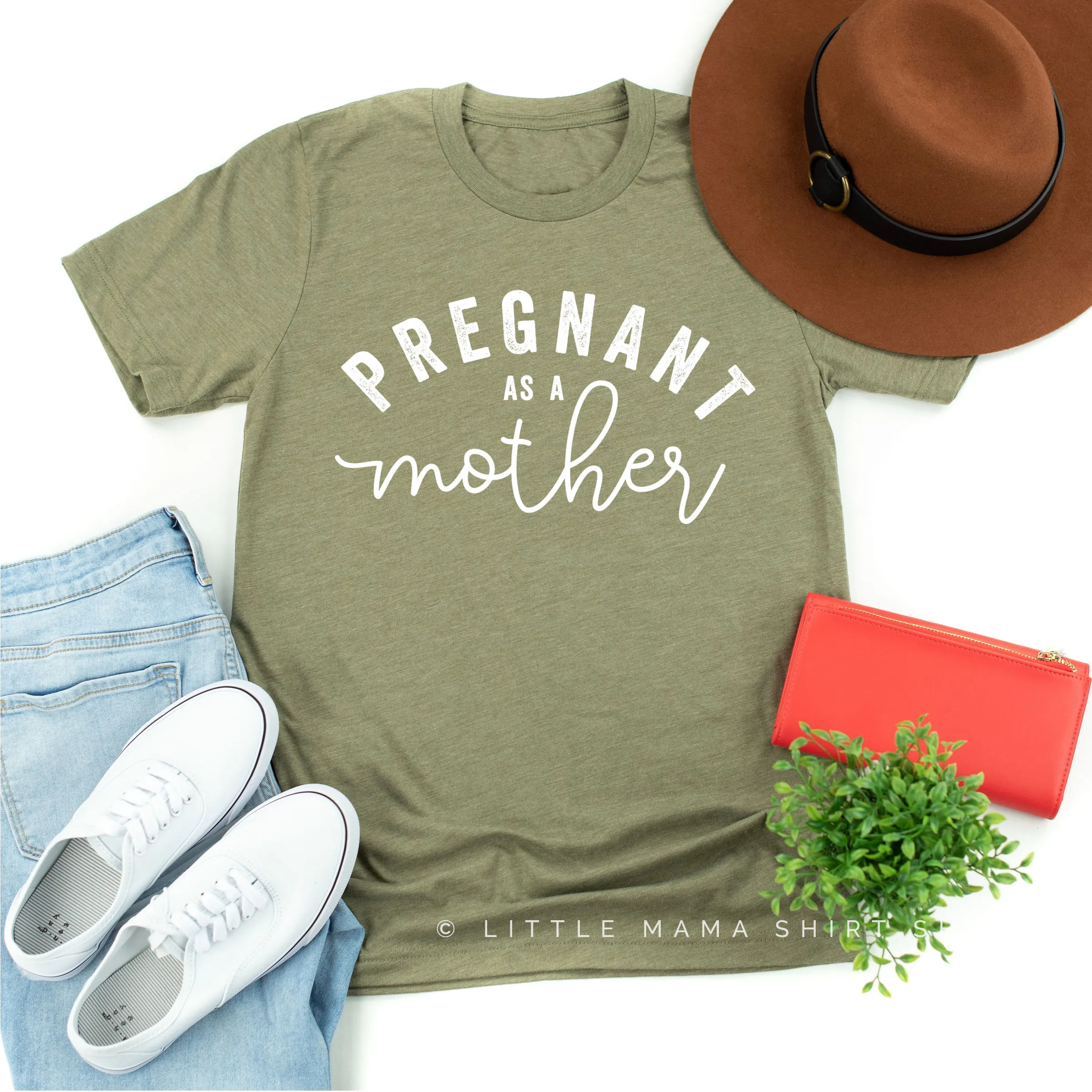 Pregnant as a Mother - Unisex Tee