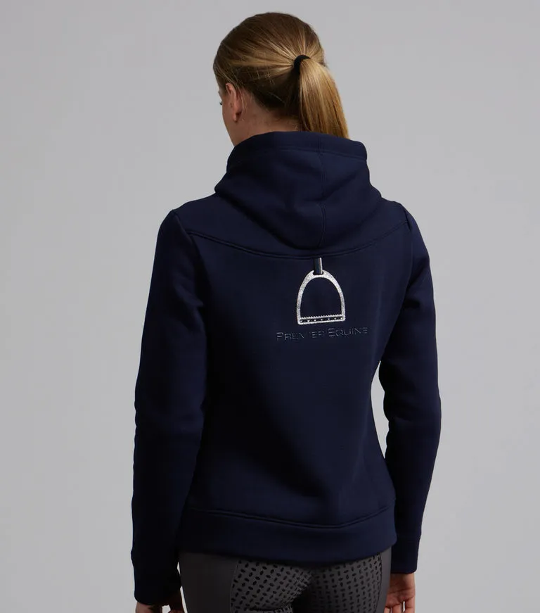 Premier Equine Lucia Ladies Hoodie (Navy)