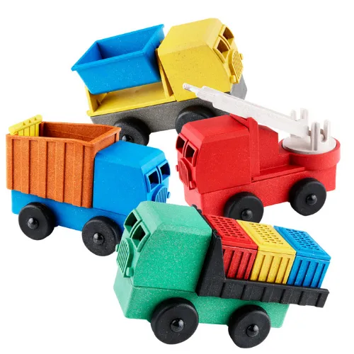 Preschool Play Truck Box Set - 4 Pack