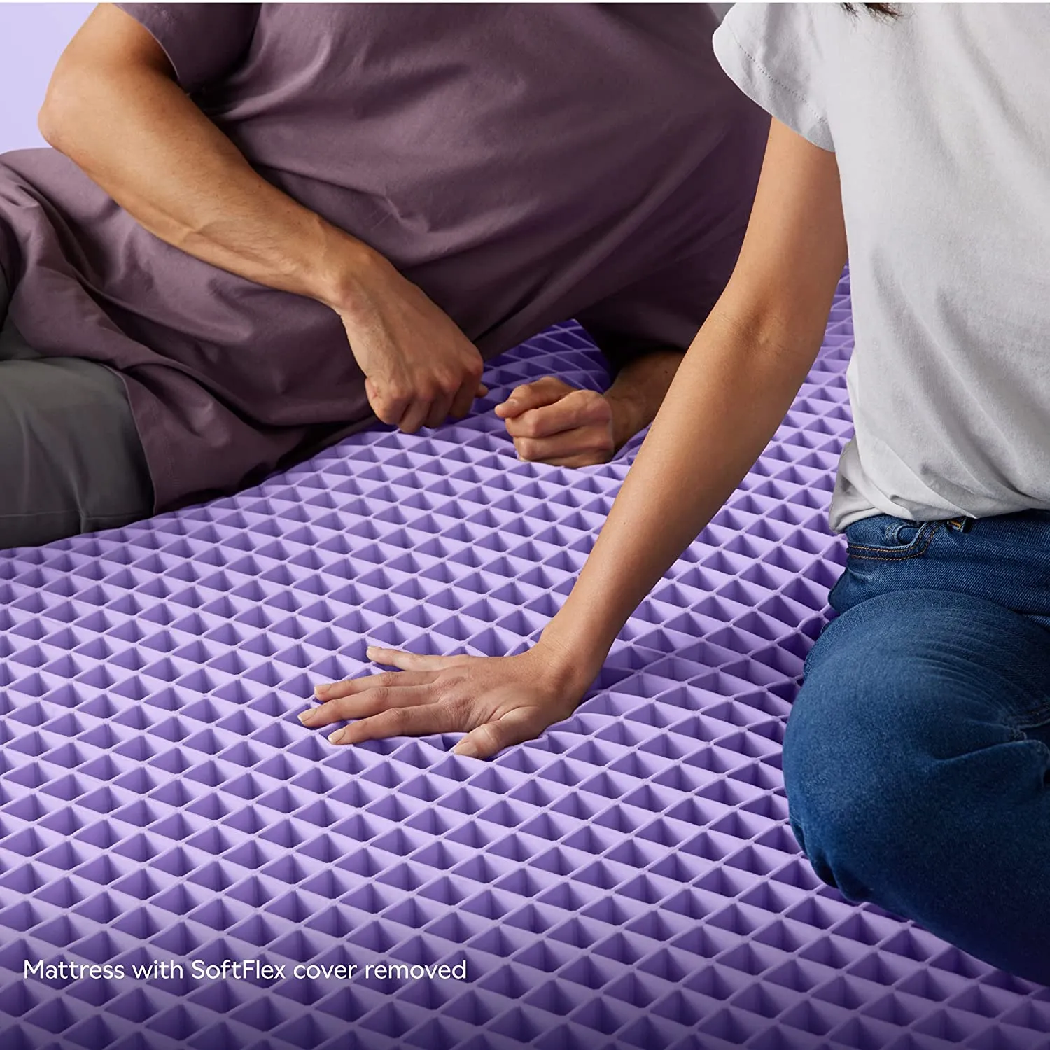 Purple Mattress, GelFlex Grid, Better Than Memory Foam, Temperature Neutral, Responsiveness, Breathability, Made in USA