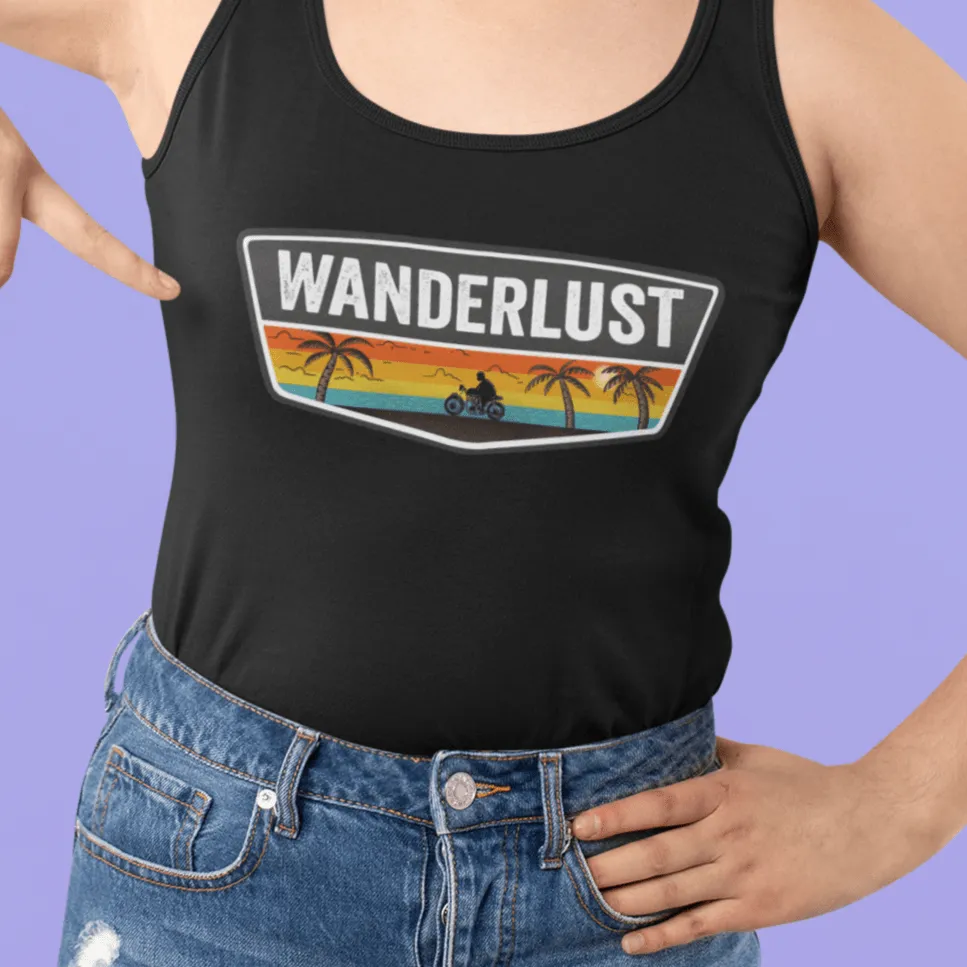 "WANDERLUST" - Tank Top's