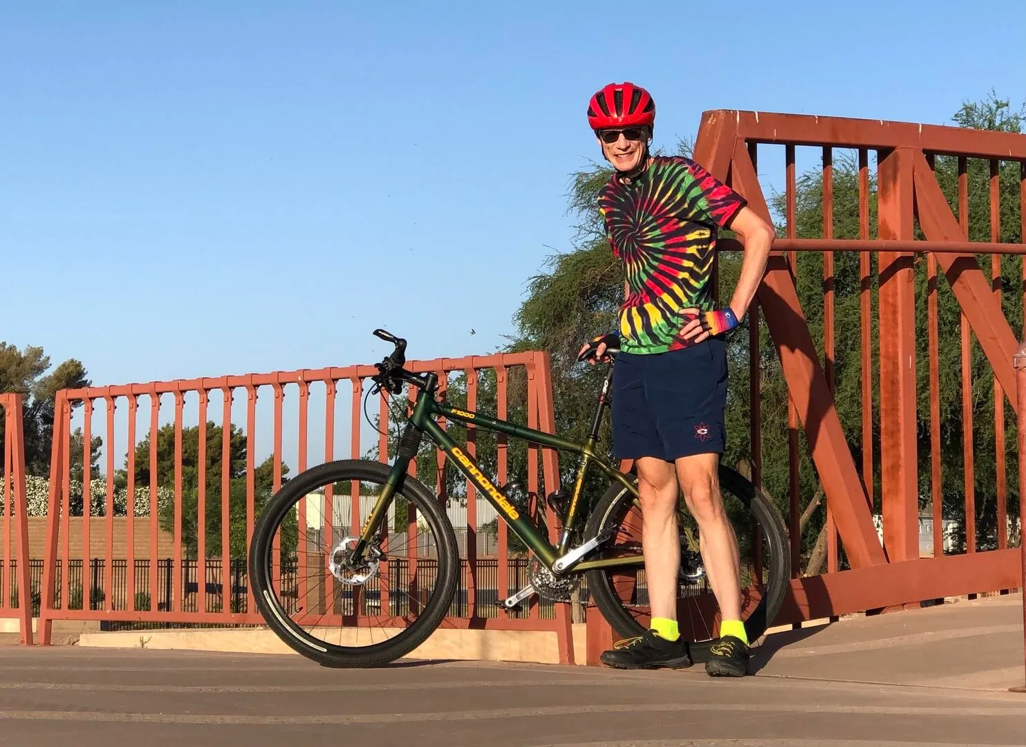 Rasta tie dye t-shirt