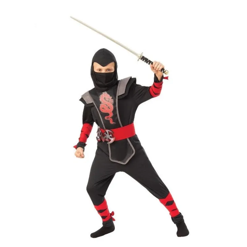 Red Ninja Costume - Child