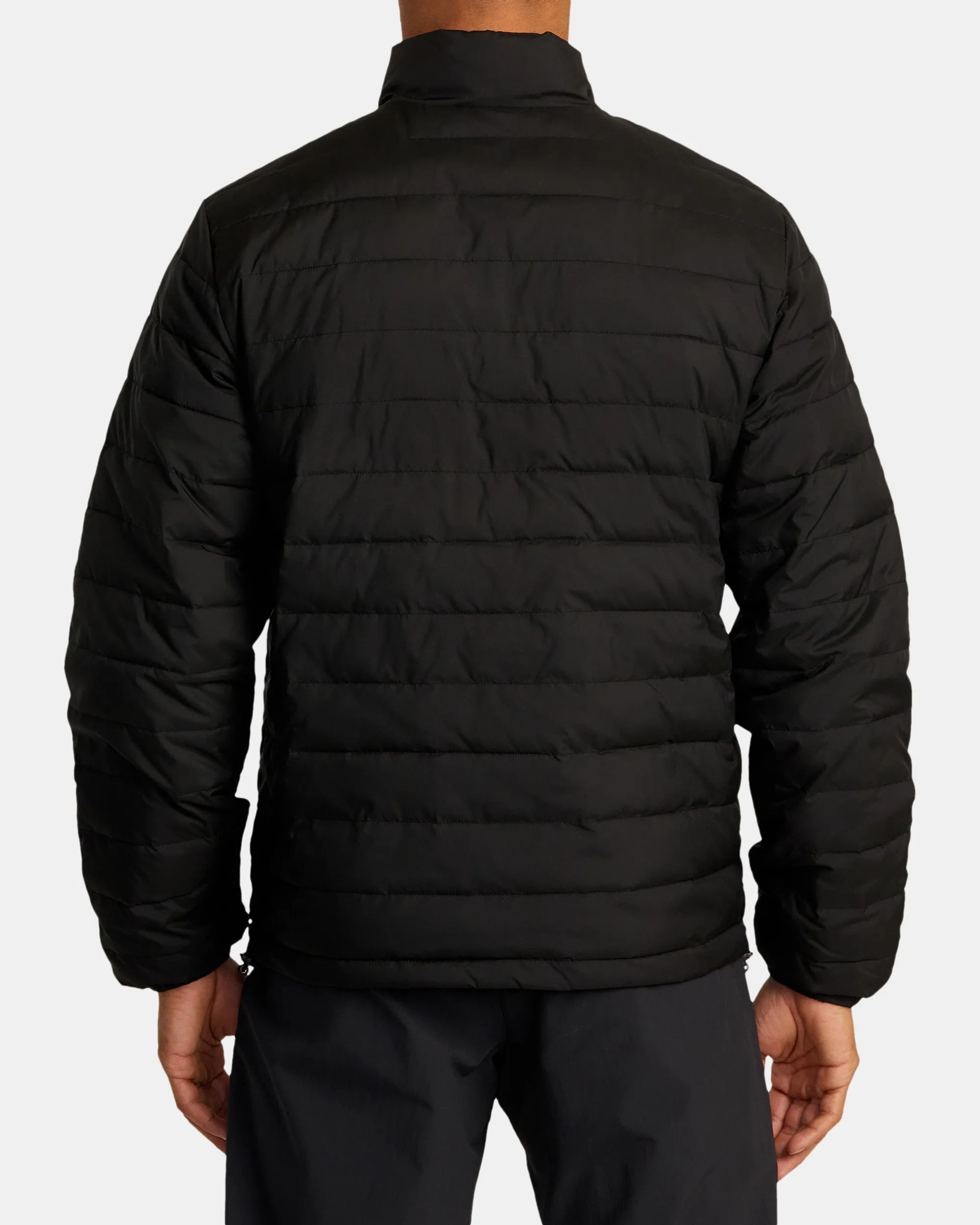 Reversible Puffer Jacket - Black 2