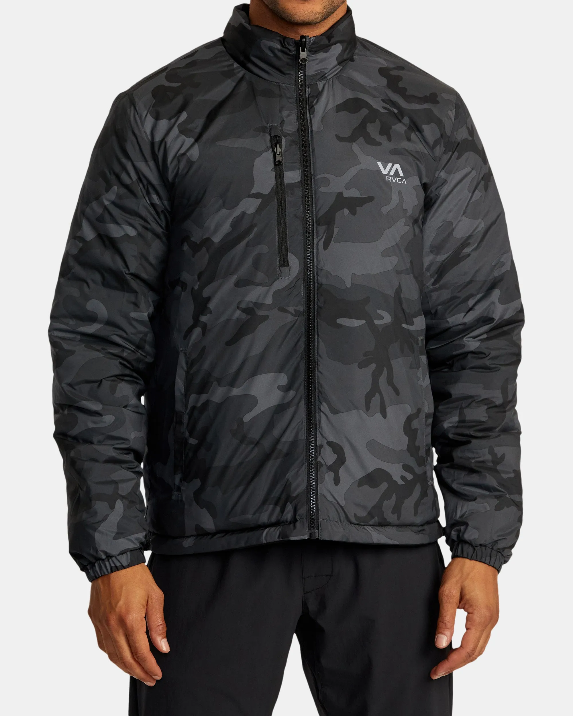 Reversible Puffer Jacket - Black 2