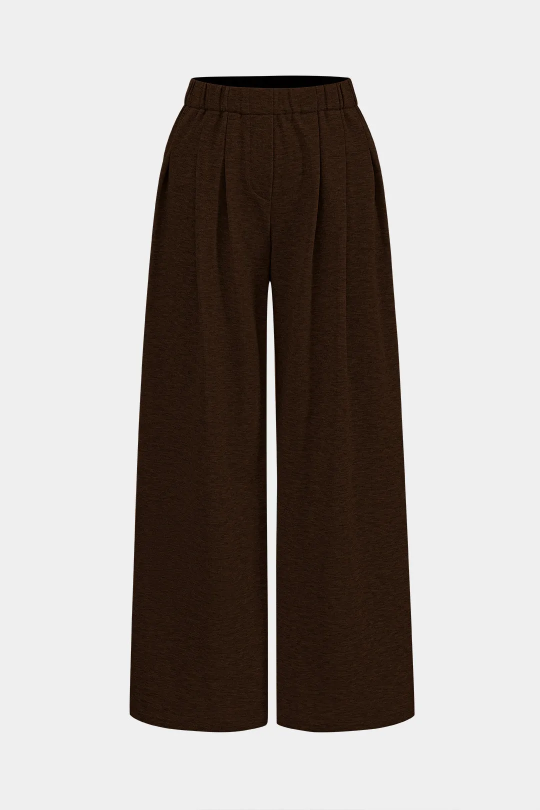 Ruched Wide Leg Trousers