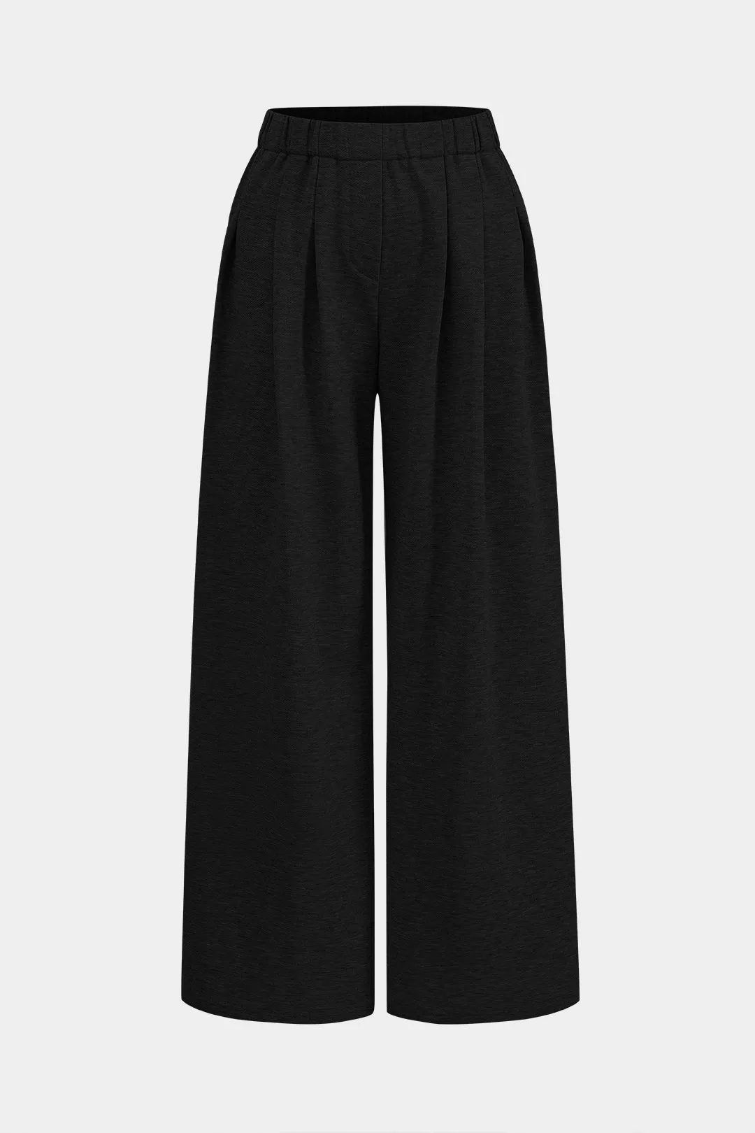 Ruched Wide Leg Trousers