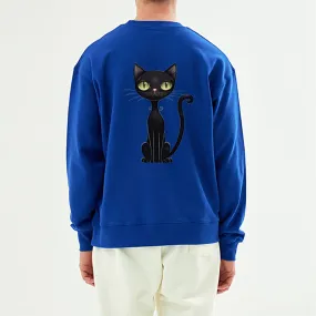 S-2XL High Quality Korean Made in Korea Black Cat Juri Sweatshirt (for men and women)