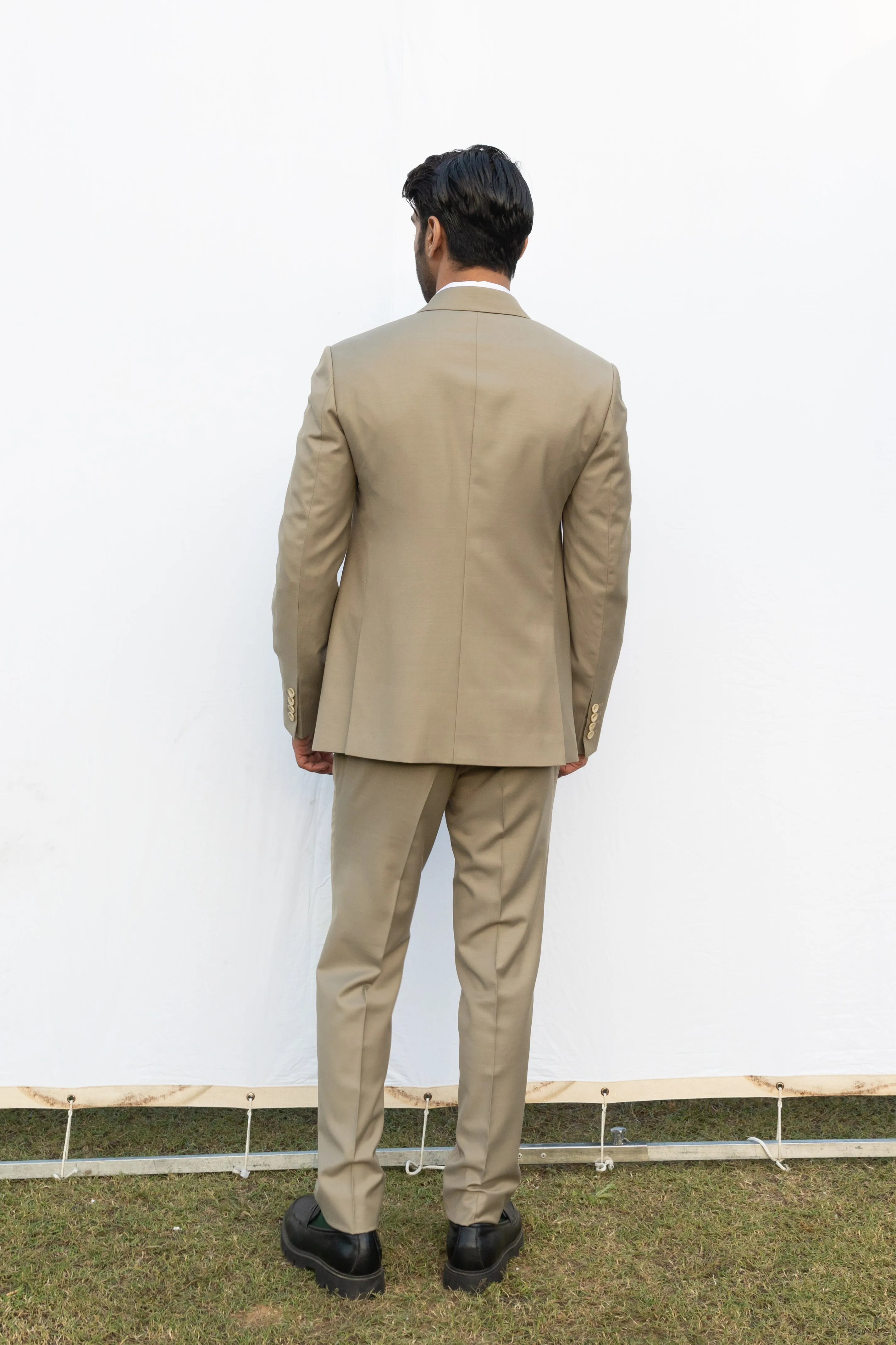 Sandstone Classic Beige Suit.