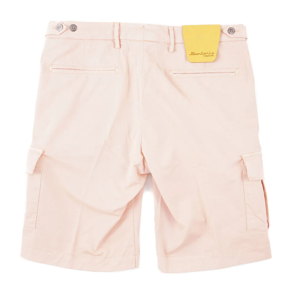 Sartorio Twill Cotton Cargo Shorts