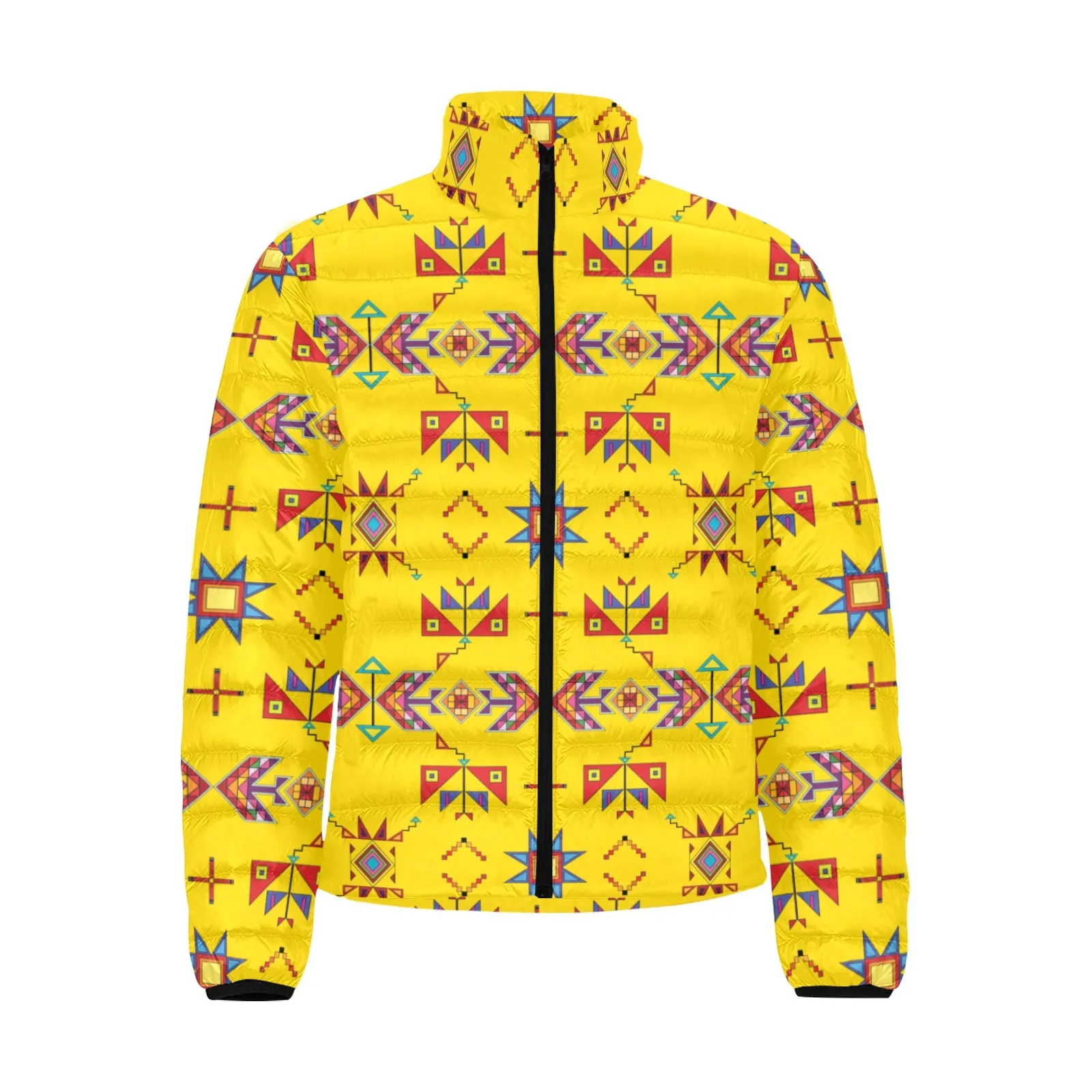 Scattered Generations Maize Men's Padded Jacket