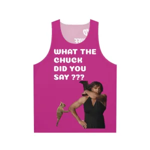 Shaqtin a Fool Unisex Tank Top (AOP)