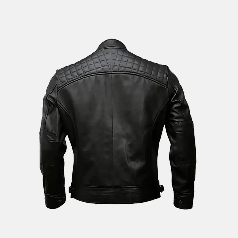 Shotgun Leather Biker Jacket | Men's Biker Jacket