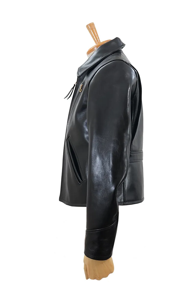 Single Leather Sport Jacket