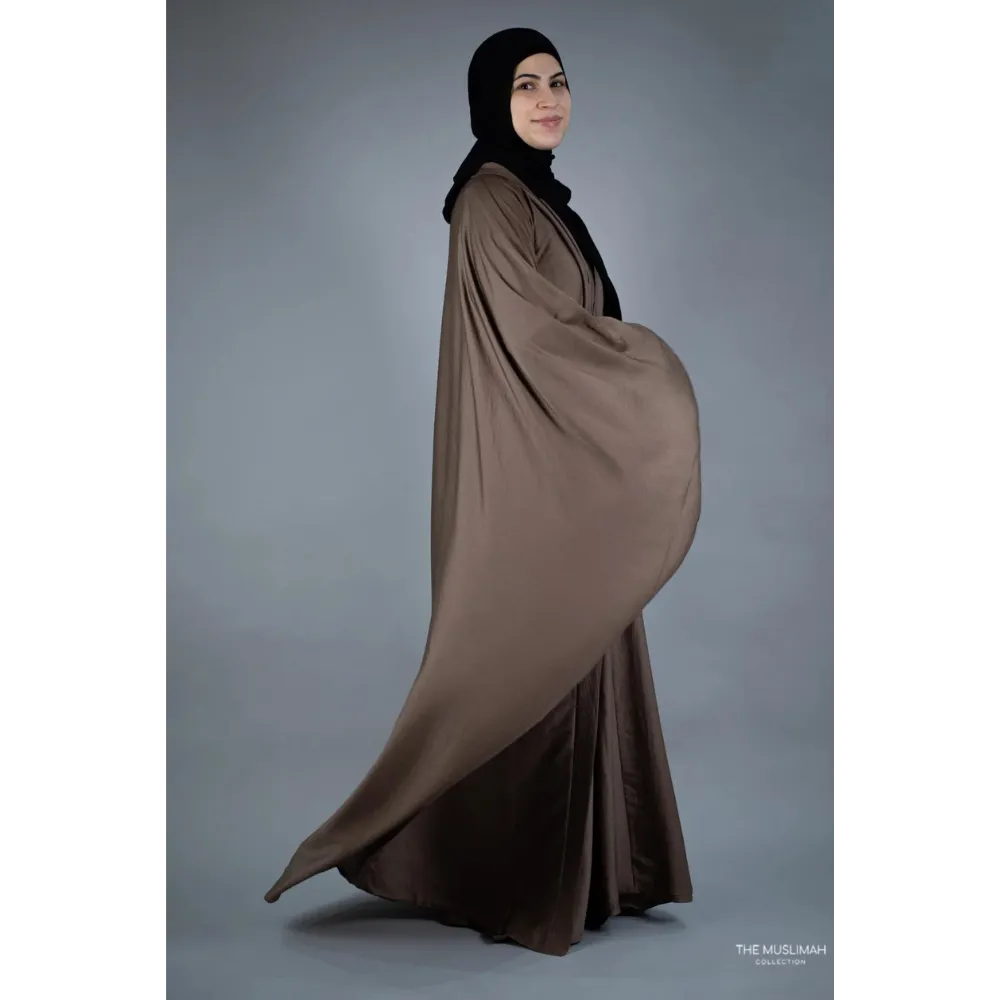 Slip Dress and Loose Fit Abaya (Mocha)