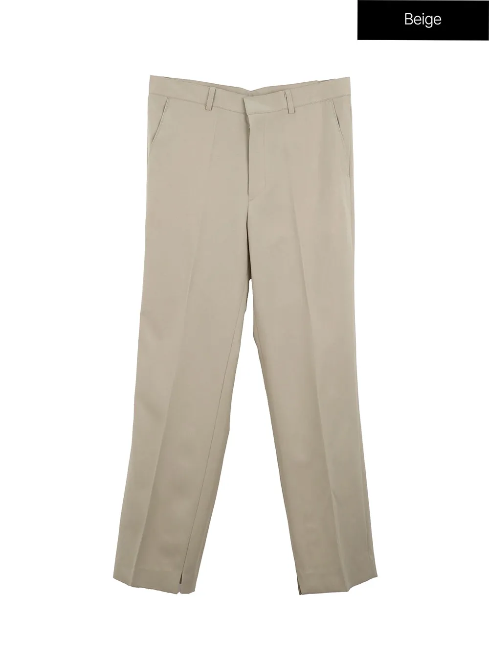 Solid Tailored Pants IO320