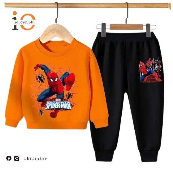 Spiderman Kids Sweatshirt & Pant