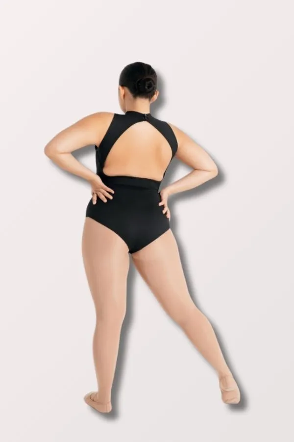 Studio Collection High Neck Leotard - Black