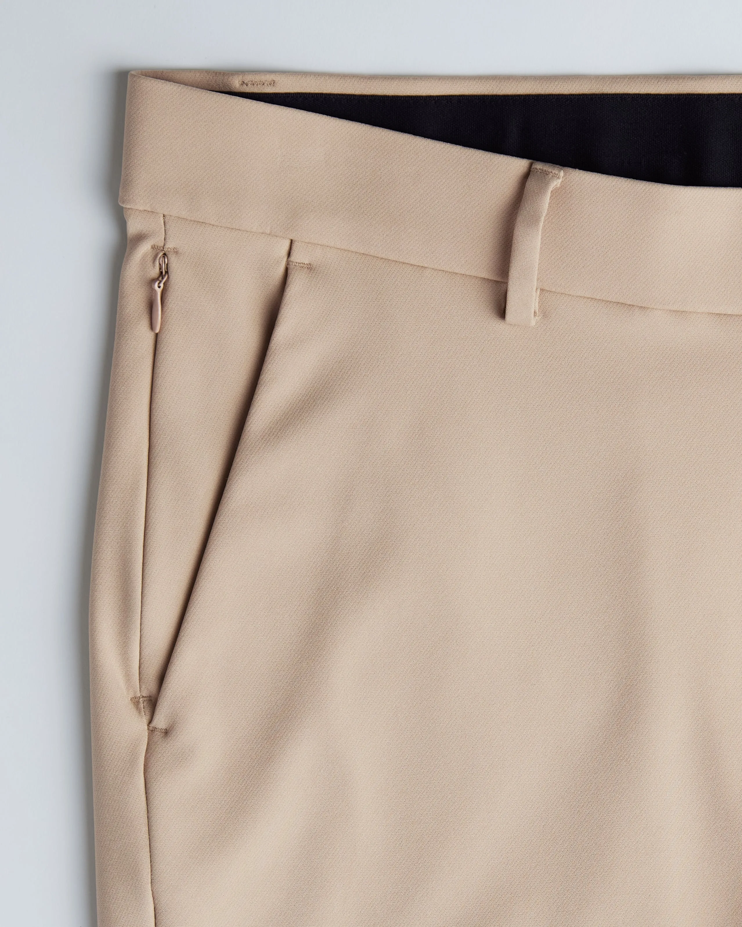 Tailored Smart Pants - Beige