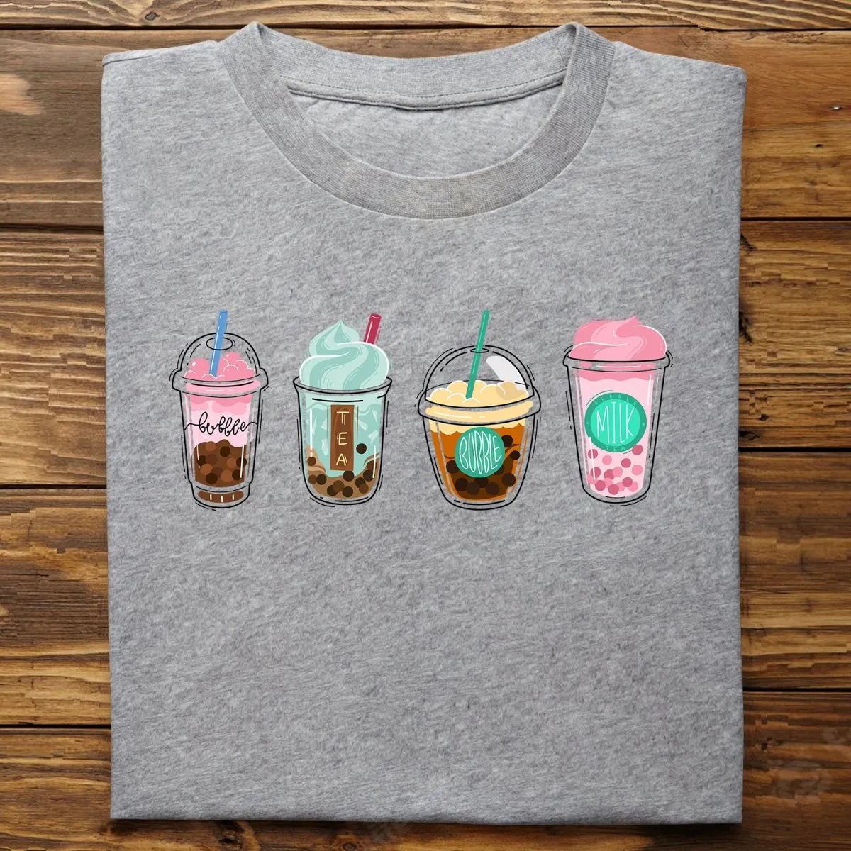 Teacher - Iced Coffee Cups T-Shirt