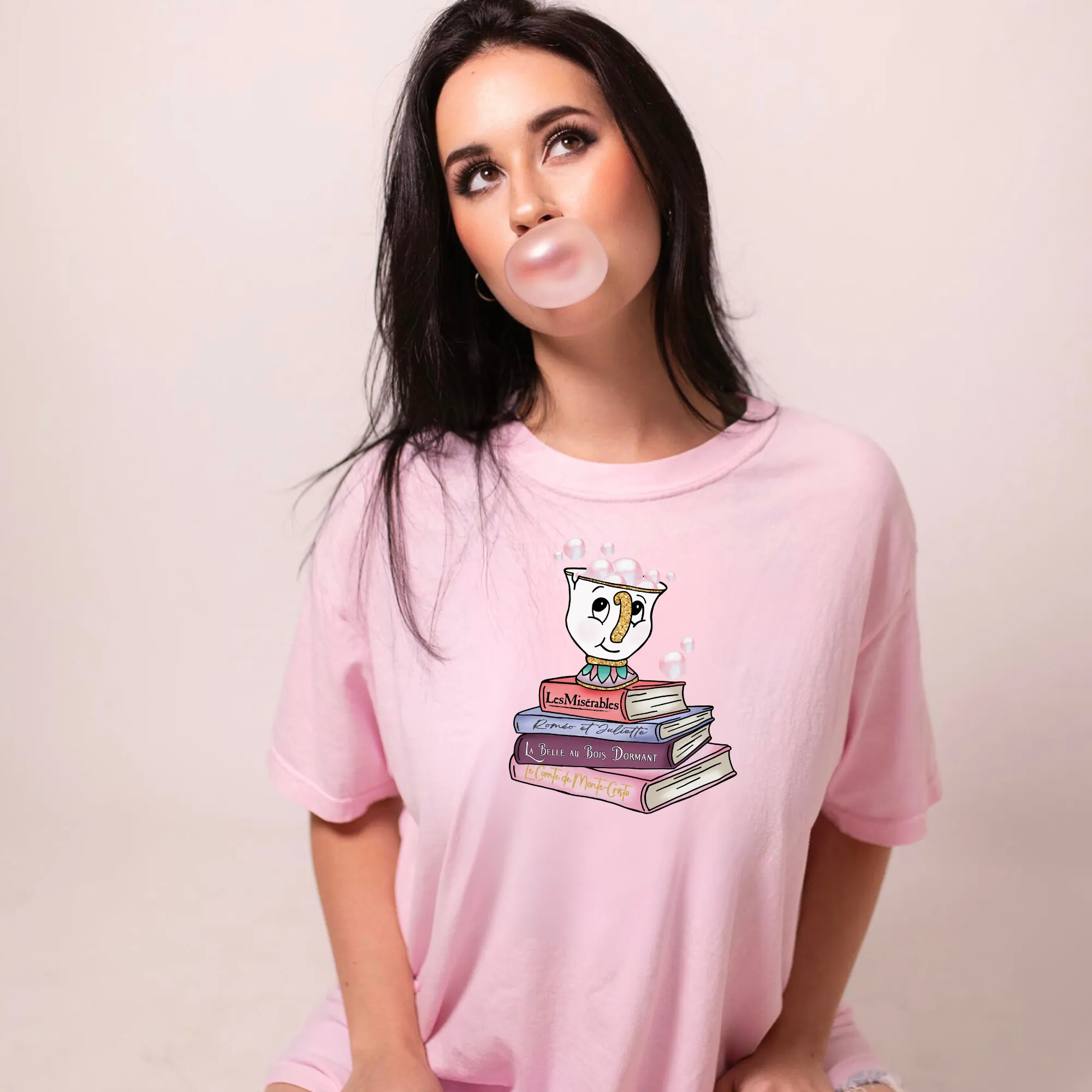 Teacup and Books Shirt