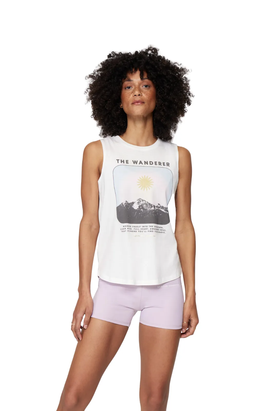 The Wanderer Muscle Tank, Stone