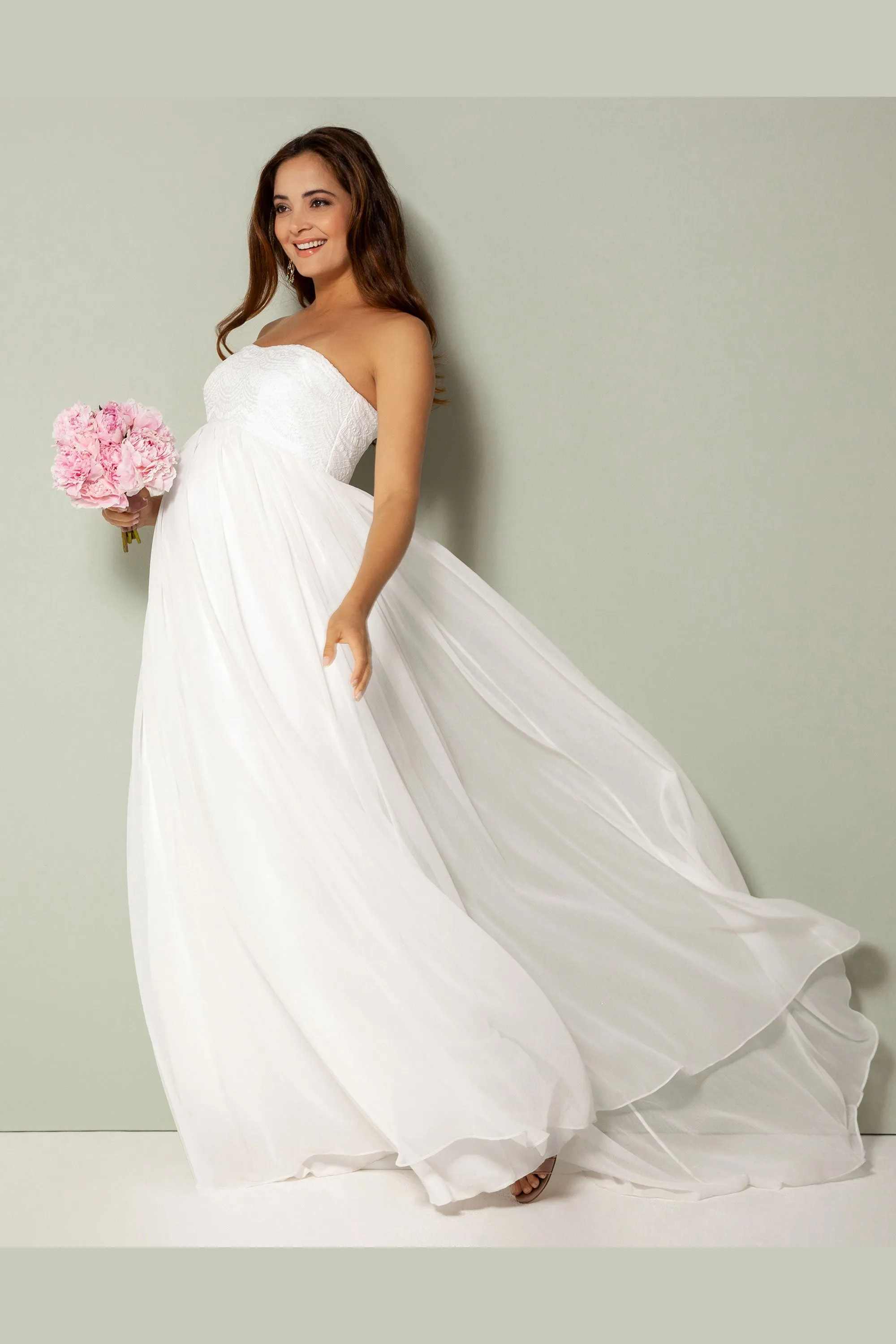 Tiffany Rose Julia Maternity Bridal Gown